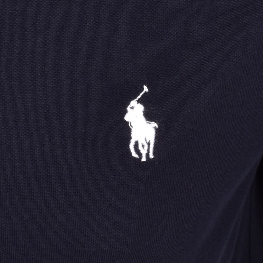 Alternative Image for ProductRalph Lauren Pique Short Sleeve Shirt Navy3
